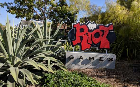 Riot Front Sign